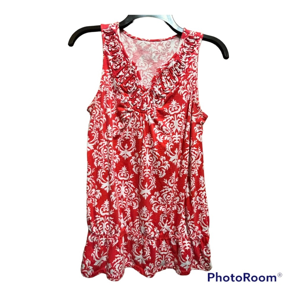 Damask maternity top